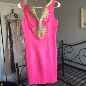 Shorty Pink Lilly Pulitzer Janice Shift Dress